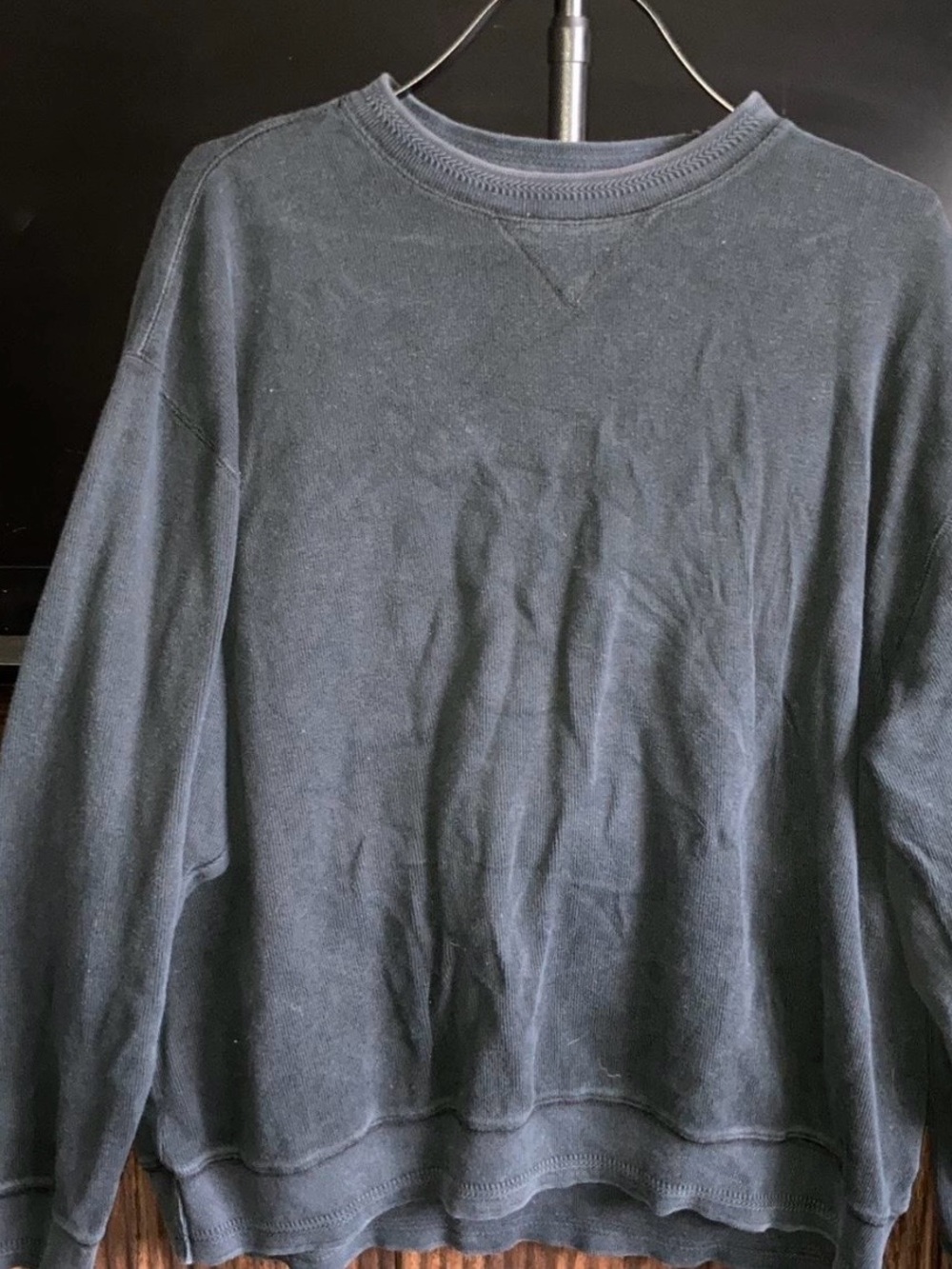 Men's Blue Greg Norman Crewneck Sweater